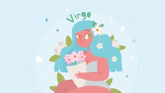 Ilustracja zodiaku Panny (Freepik.com/Pikisuperstar)